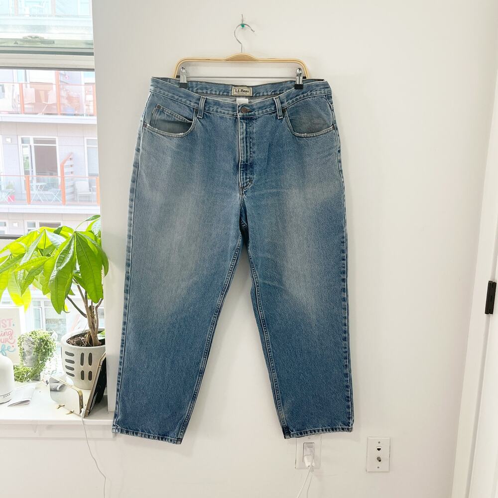 LL Bean Men's Relaxed Fit Jeans Size 40X30